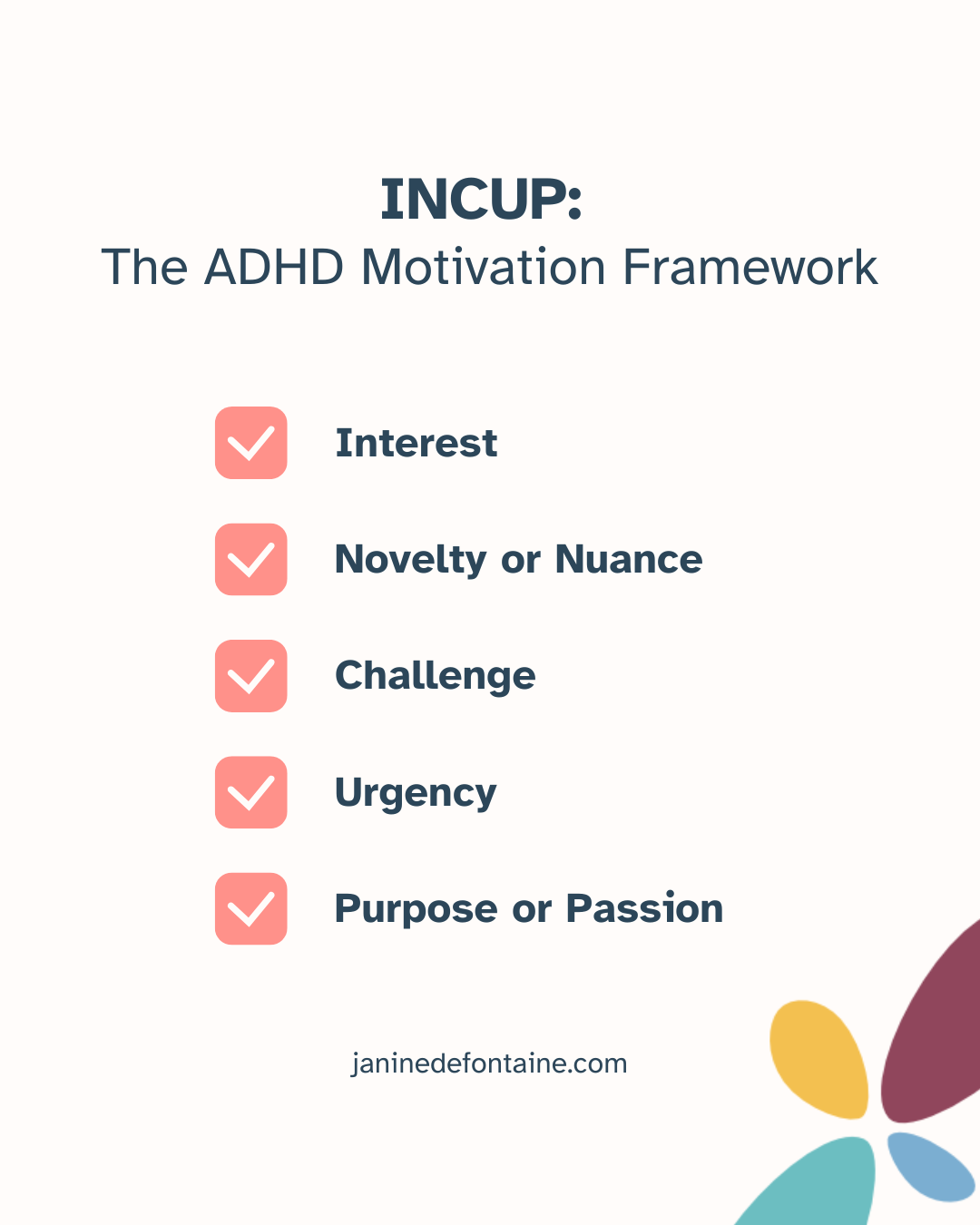The INCUP Framework for ADHD